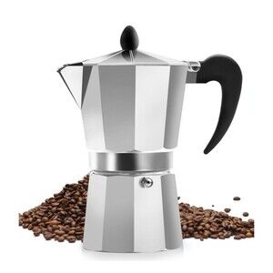 Zulay, Moka Pot Aluminum Espresso Maker, 5 Expresso Cups, Please Read Details